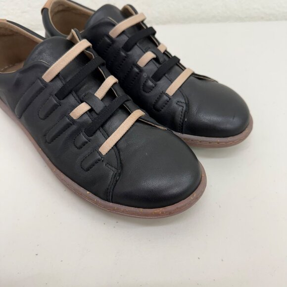 On Foot 14608 Black Leather Slip On Shoes Spain Womens size 41 US 9.5 - Picture 3 of 9